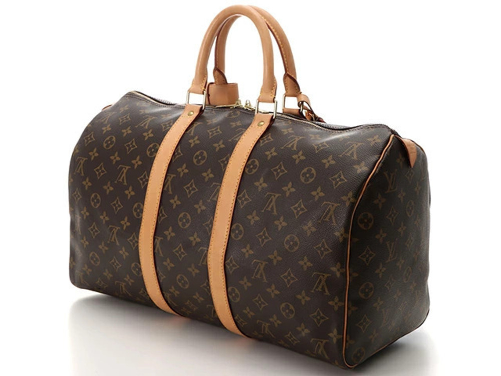Louis Vuitton Keepall Boston Bag Monogram Brown